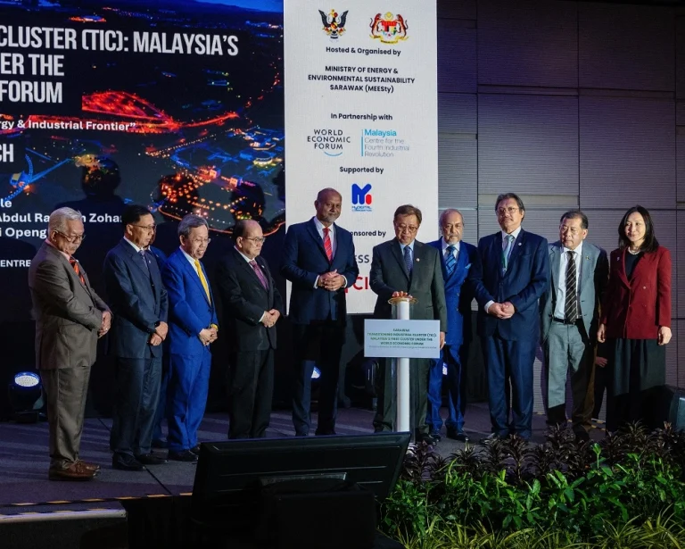 Malaysia has officially launched the Transitioning Industrial Cluster (TIC) Sarawak, marking the country’s first entry into the World Economic Forum’s (WEF) global network.