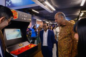 Gobind Singh Deo at the IBM BuildSkills 2026 event launch at Publika on July 16, 2026.