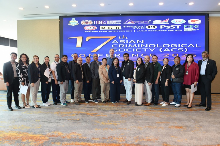 Criminologists at the 17th Asian Criminologist Conference in Penang from July 15-17, 2026.