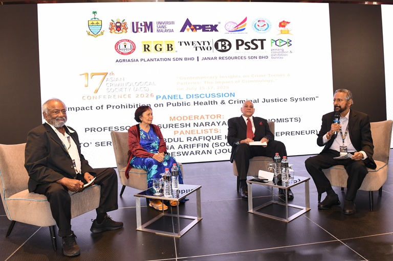 17th Asian Criminology Conference in Penang on July 15-17, 2026. 