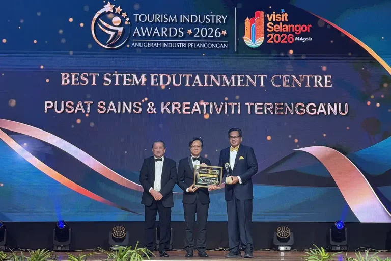 Terengganu’s science and creativity centre earns tourism recognition