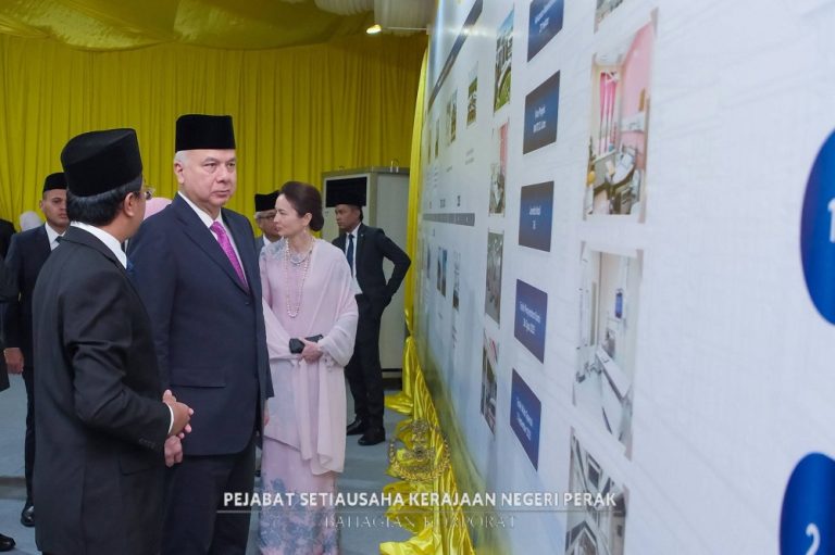 Sultan of Perak officially opens RM173.3m Parit Buntar Hospital
