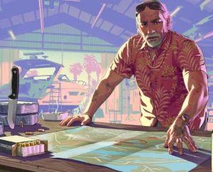 A scene from GTA 6 in 2026.