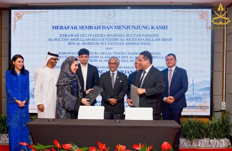 Pahang signs UAE wind energy deal in major renewable drive