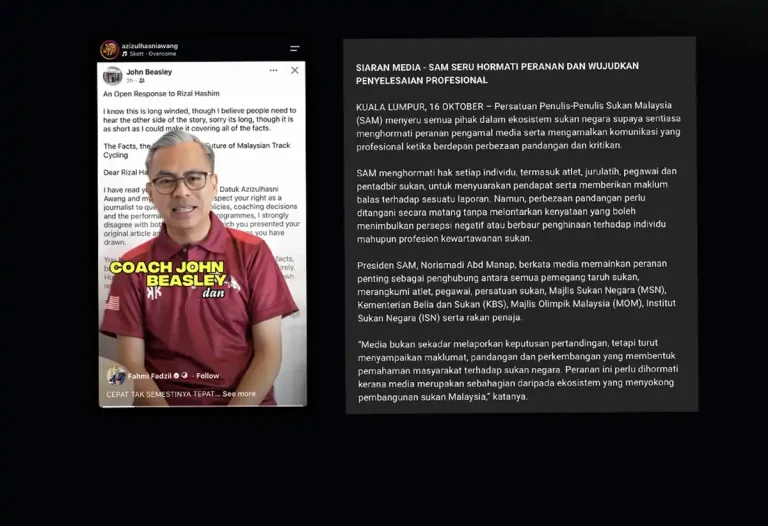 Sportswriters’ body urges respect for media as minister’s video fuels spat